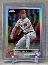 SONNY GRAY CHROME REFRACTOR - 2022 TOPPS CHROME SP #76 CINCINATTI REDS