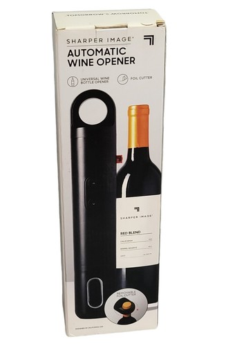 Sharper Image Automatic Universal Wine Bottle Opener With Removable Foil Cutter - Picture 3 of 13