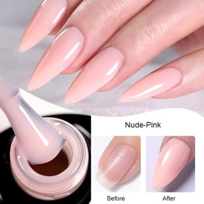 UR SUGAR Nude Pink Nail Extension Hard Gel Builder UV LED BIAB Nail Gel Builder Polish