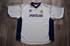 HULL CITY AWAY FOOTBALL SHIRT 2001-2002 VINTAGE JERSEY PATRICK SIZE MENS 50-52
