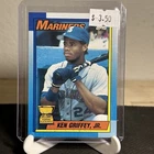 1990 Topps #336 MLB Seattle Mariners HOF Ken Griffey Jr All-Star Rookie Card!