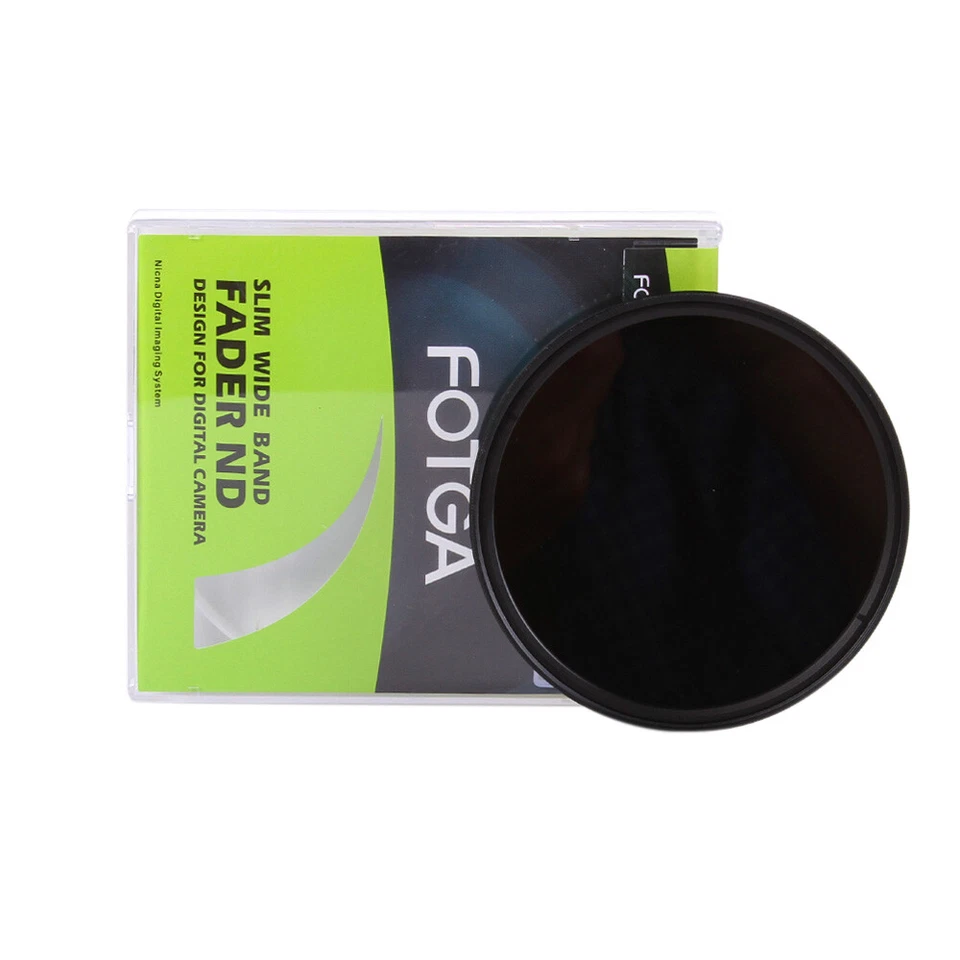 Fotga 46mm Slim Fader Filter Adjustable Neutral Density ND2 to ND400 O2V9 - Image 4 of 4