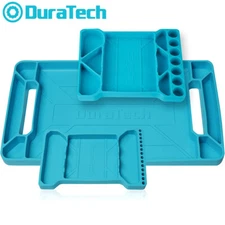DuraTech 3Pack Flexible Tool Tray Silicone Tool Holder for Mechanics Storage NEW