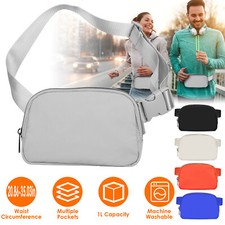 Unisex Sport Belt Waist Bag Crossbody Chest Sling Shoulder Pouch for Men  Women