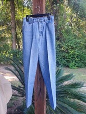 VINTAGE Lee Original Mom Jeans Womens 8 M Hi Rise Medium Wash Denim Blue