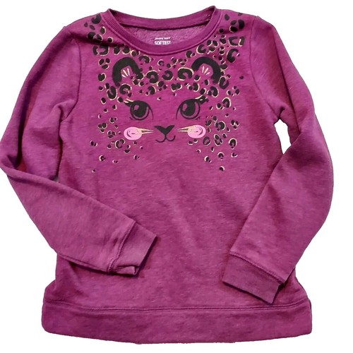 EUC JUMPING BEANS Girl 4T pullover sweatshirt FA LA LA Christmas