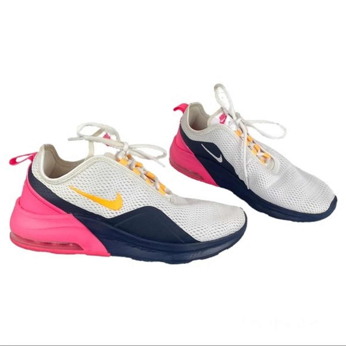 Pink blue hot sale yellow air max