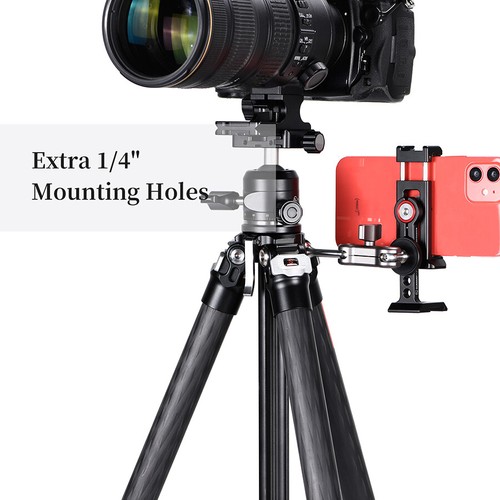 Sunwayfoto T2541CE Ultra Compact Series Carbon Fiber Tripod with Special Shaped - Photo 6/9