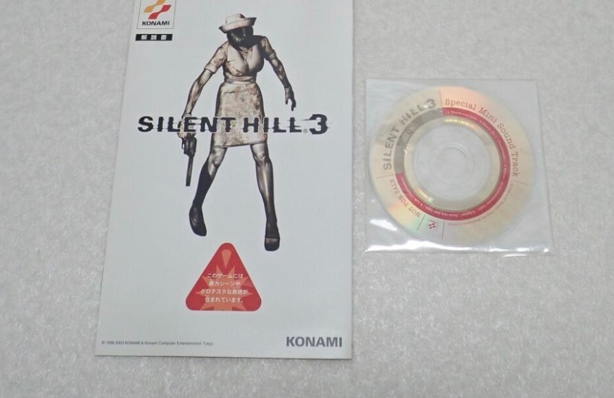 SILENT HILL 3 PS2 Playstation 2 soft with special mini soundtrack