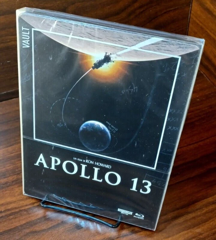 Apollo 13 4K Steelbook Film Vault Collection(U.K IMPORT)+VICE Poster-NEW-Free &H Foto 4 de 4