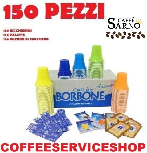 KIT ACCESSORI CAFFE' BORBONE ORIGINALI 150 PZ -1 CT-