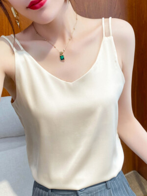 Camisole mulberry silk sexy top for women on big sales easy matching underwear