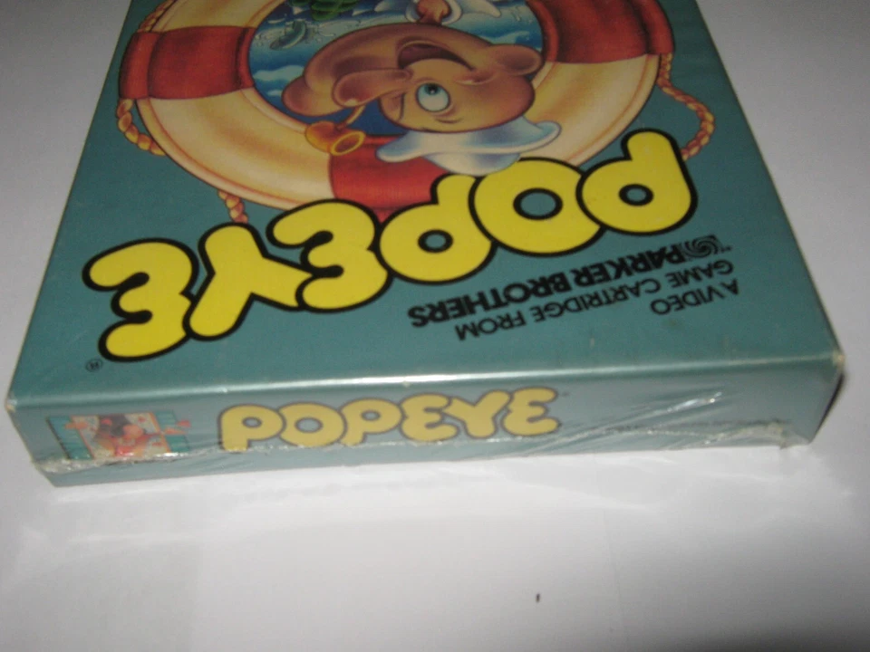 Nintendo Popeye(Atari 5200, 1983)New Sealed Rare Upside Down Back Arcade Classic - Image 4 of 4