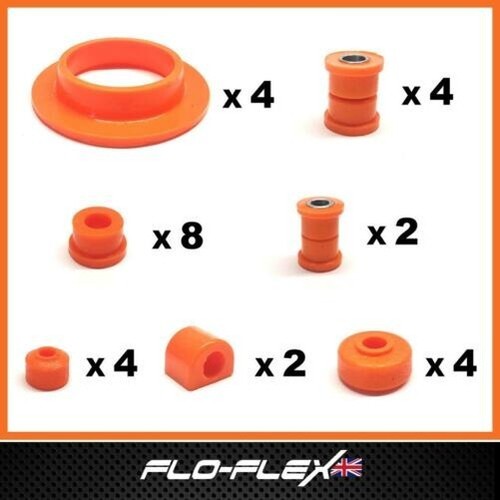 Chasis delantero Triumph TR6 y casquillos de suspensión IN Poly - FloFlex - Imagen 2 de 4