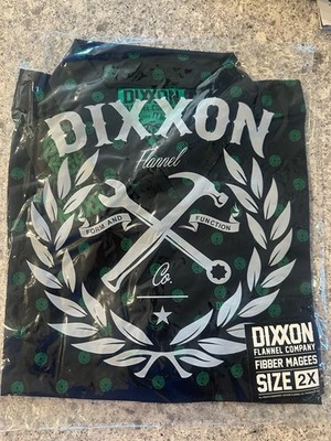 DIXXON Flannel Fibber Magees St Patricks Paddys Sz XL Brand New Sold Out