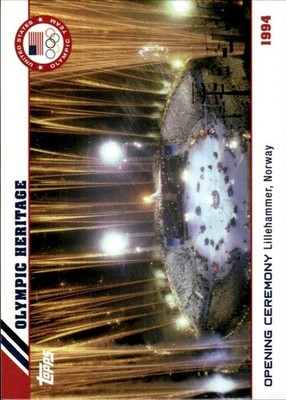 2014 Topps U.S. Olympic  #OH-17 1994 Lillehammer, Norway Olympic Heritage