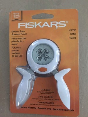 Fiskar's Clover Shape Paper Punch, Medium Size
