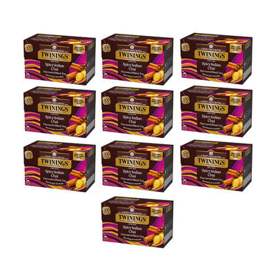 Twinings Spicy Indian Chai Black Tea 20 Beutel Auswahl 1 2 5 10 15 Packungen
