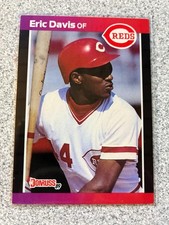 1989 Donruss #80 Eric Davis