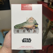 2023 Hallmark Keepsake Star Wars Jabba The Hutt Return Of The Jedi Ornament NIB