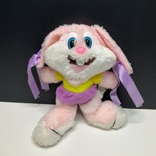 Vintage Warner Bros Tiny Toons Adventures BABS BUNNY Stuffed Plush Doll 10"