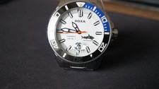 DOXA CERAMICA SHARK 300 XL D196SWH divers automatic watch white black case 47mm
