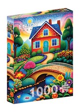 House Of Colors 1000 Piece Jigsaw Puzzle Enjoy New