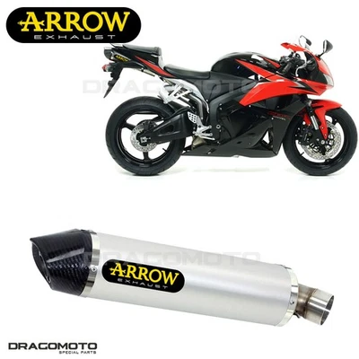 Silencieux HONDA CBR 600 RR 2011 2012 ARROW ALU CC INDY RACE - Photo 1/4