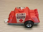 Vintage Hot Wheels Fat Daddy Sizzlers Rescue Steering Trailer 1973 Mexico ~VHTF~