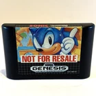 Sonic the Hedgehog [Not for Resale] (Sega Genesis, 1993) Cartridge Only VGC