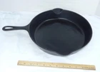 Vintage Griswold Erie PA # 10 Cast Iron Skillet 716 A  Large Logo Kitchen Ware !