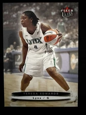2003 Fleer Ultra WNBA Teresa Edwards #117 Rookie RC HOF
