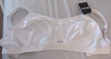 NWT SHOCK ABSORBER ACTIVE CLASSIC SUPPORT WHITE SPORTS WIRELESS 40G BRA SN102