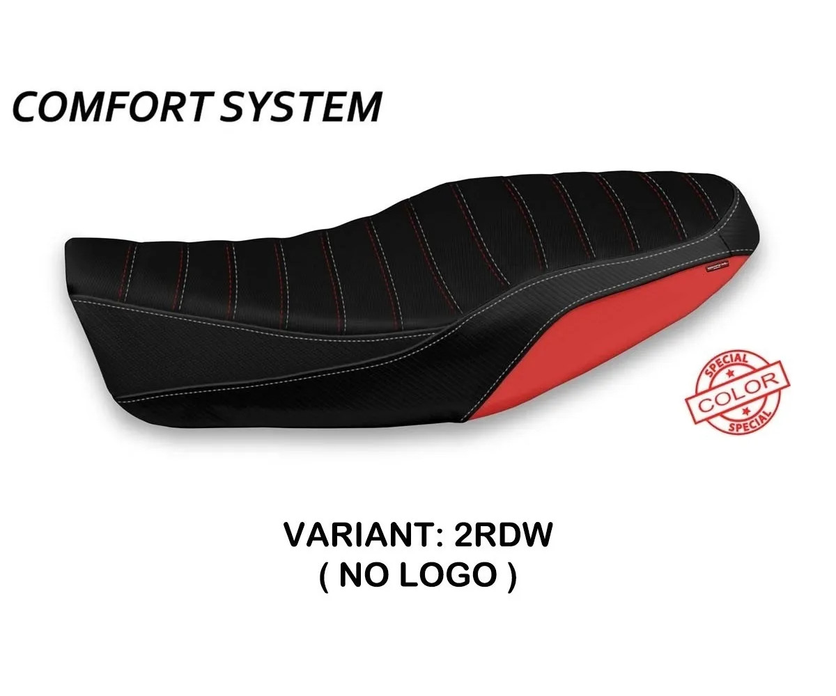 Seat cover Dagda SColor Comfort Sys Red-White TPZ YAMAHA XSR 700 2016 2020 1Mn