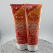 Lume Acidified Hydrating Body Wash Clean Tangerine 8.5 fl oz 2 Pack