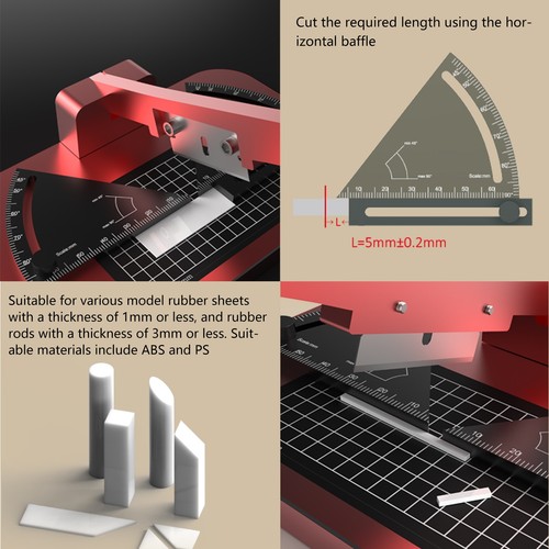 MAZHA T0009 Model Making Angle Cutting Station for Modeler Hobby DIY Cutter TotW - Picture 5 of 13