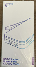 NEW  Sealed - Lenovo Go USB-C Laptop Power Bank 20000 mAh