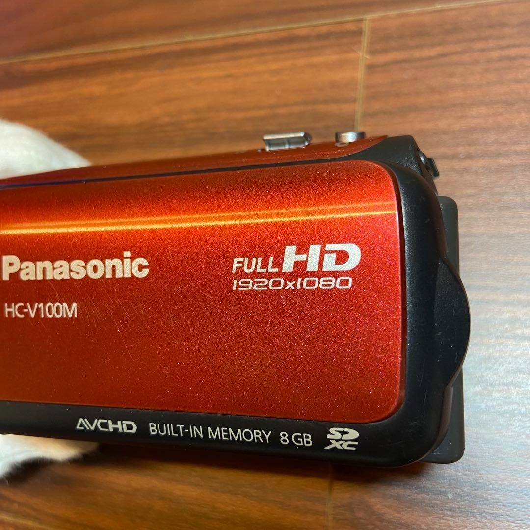 Panasonic HC-V100M ビデオカメラ ほぼ新品 4096 Panasonic HC-V100M HD camcorder with 16GB of flash memory at