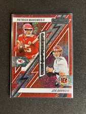2024 Panini Contenders - Power Players Patrick Mahomes II, Joe Burrow #1
