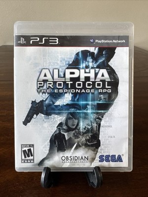Alpha Protocol 2010 Sony Playstation 3 PS3 CIB Complete Video Game