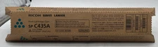 Genuine Ricoh 821246 (SPC435A) Cyan Toner Cartridge, OEM