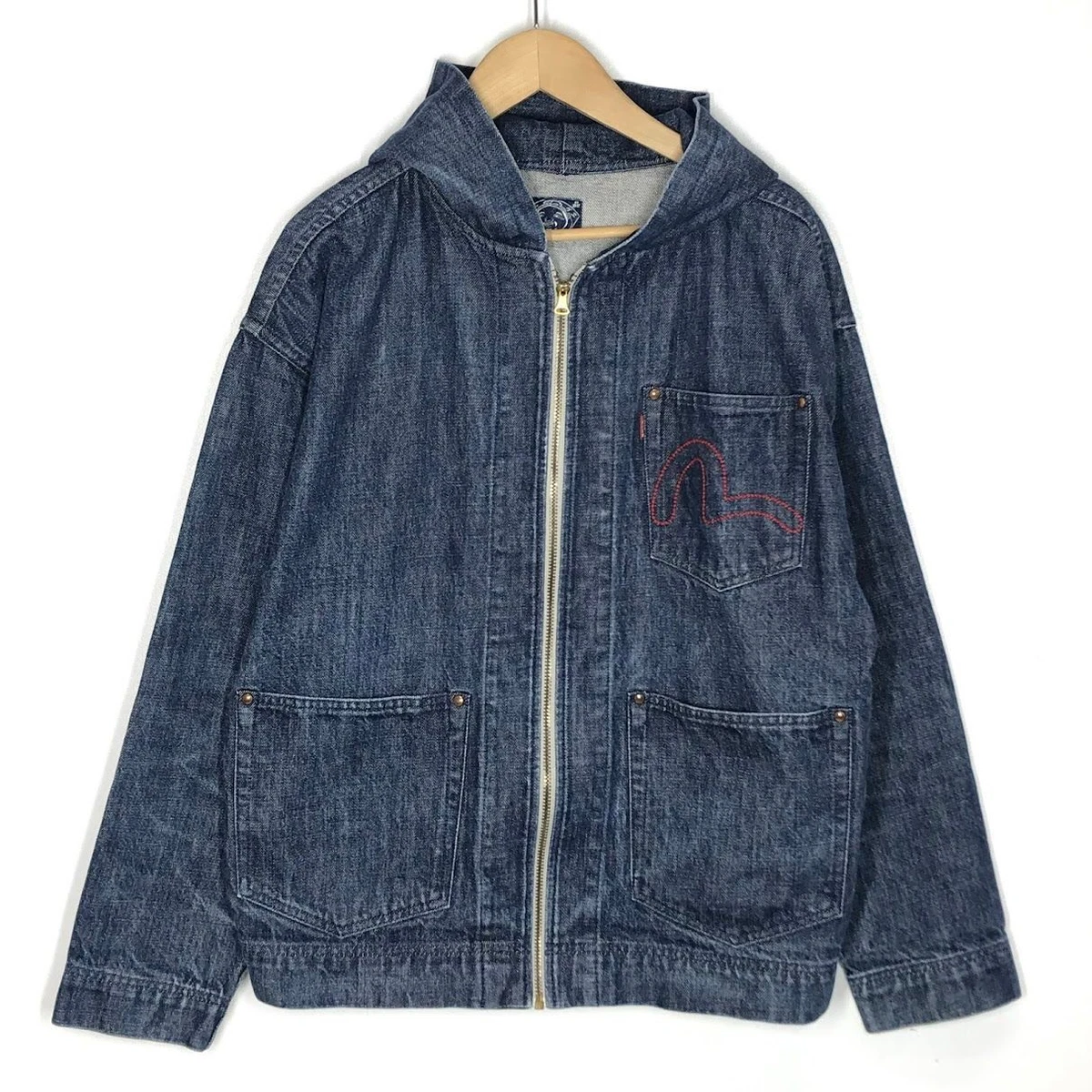 EVISU Blue Regular Size Coats, Jackets & Vests for Men for Sale 