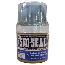 Atsko Sno-Seal Beeswax Waterproofing Leather Protection Applicator 4 oz. Jar