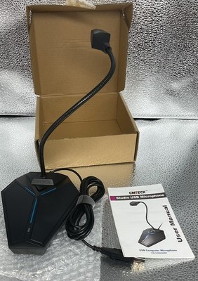 CMTECK G006Plus USB Desktop Condenser PC Laptop Mic