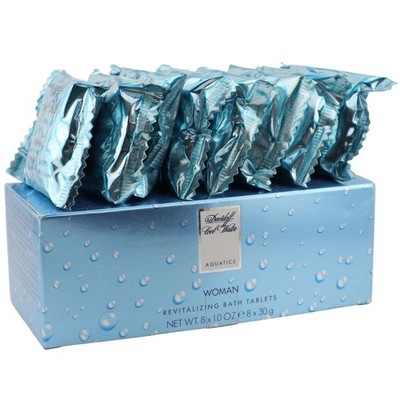 Davidoff Cool Water Woman 240 g 8 x 30 g Badetabletten Bath Tablets