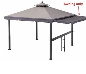 10x10 gazebo replacement topper with replacement awning.