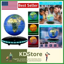 Magnetic Levitating Multi-Color Globe: A High-Tech Educational & Decor Gift