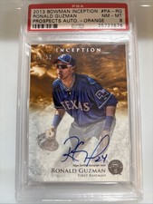 2013 Bowman Inception Prospect Autographs Guide 51