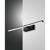 LED Bad-Wandleuchte / Spiegelleuchte Nala, IP44, 50Cm, 10W 3000K 1200Lm, Schwarz