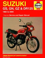 Jeremy Churchill | Suzuki Gs, Gn, Gz & DR125 Singles (82 - 05) Haynes Repair...